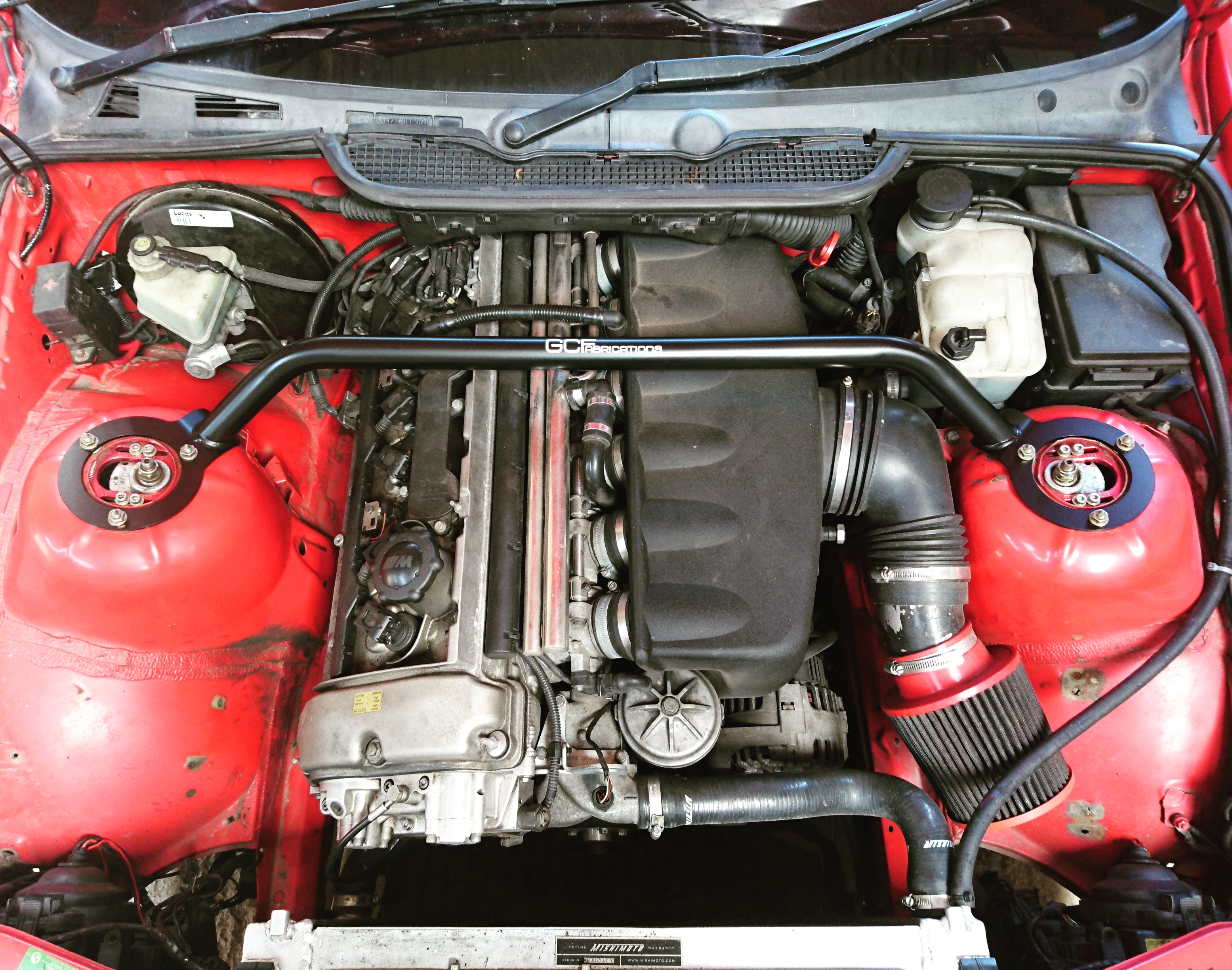 GCFabrications Front Strut Brace (E36 S54) Hack EngineeringHack