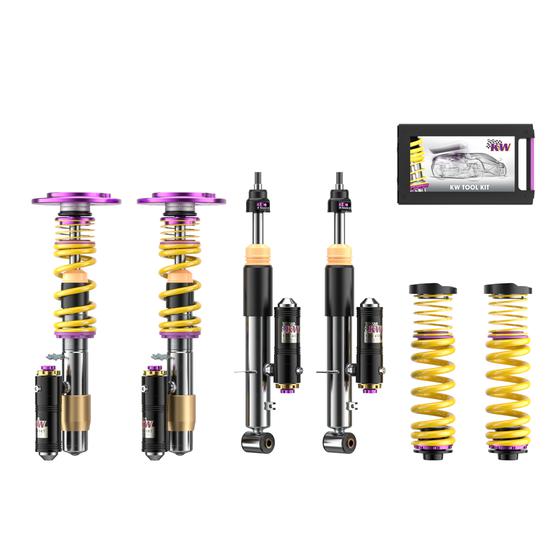 KW V4 Clubsport Coilovers incl. Top Mounts for E46 M3.