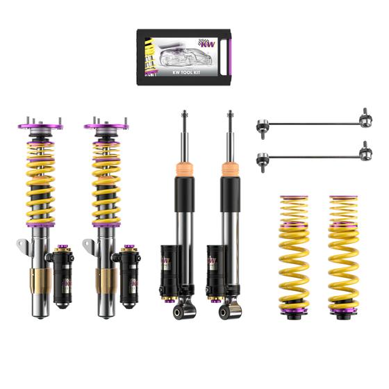 KW V4 Clubsport Coilovers incl. Top Mounts for E92 M3.