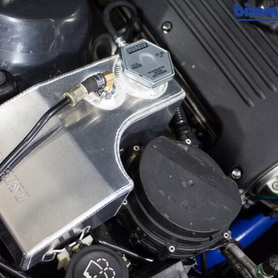 Bimmerworld Aluminium Expansion Tank for E46 M3.