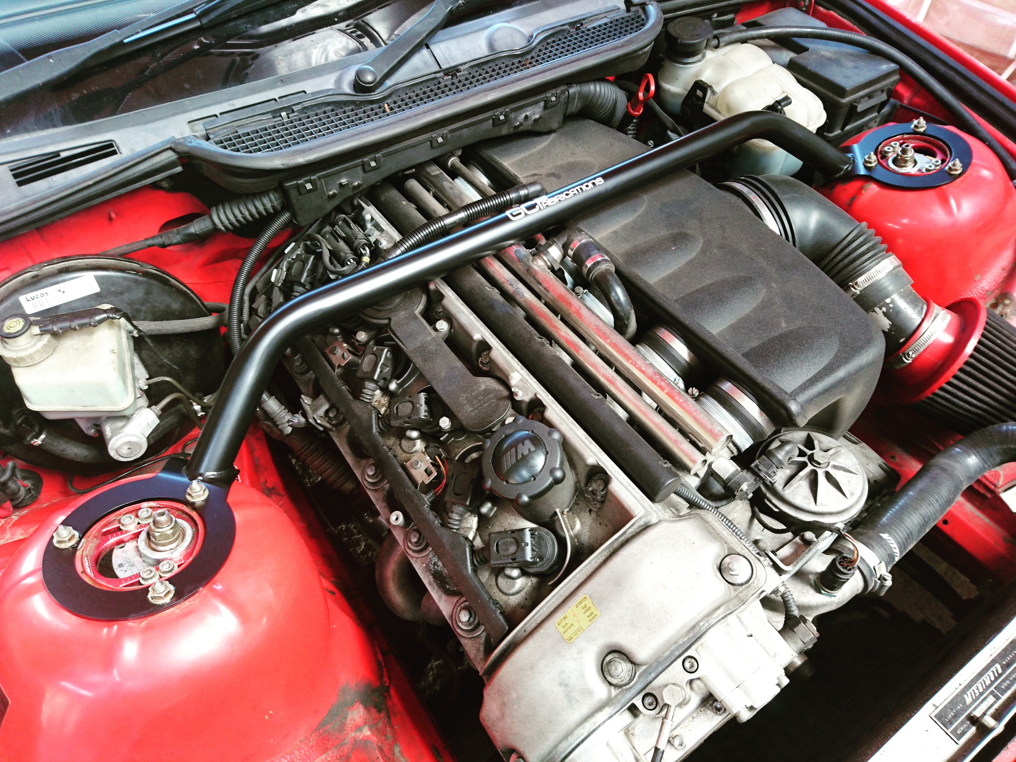 GCFabrications Front Strut Brace (E36 6cyl inc M3 and S54 swap) Hack
