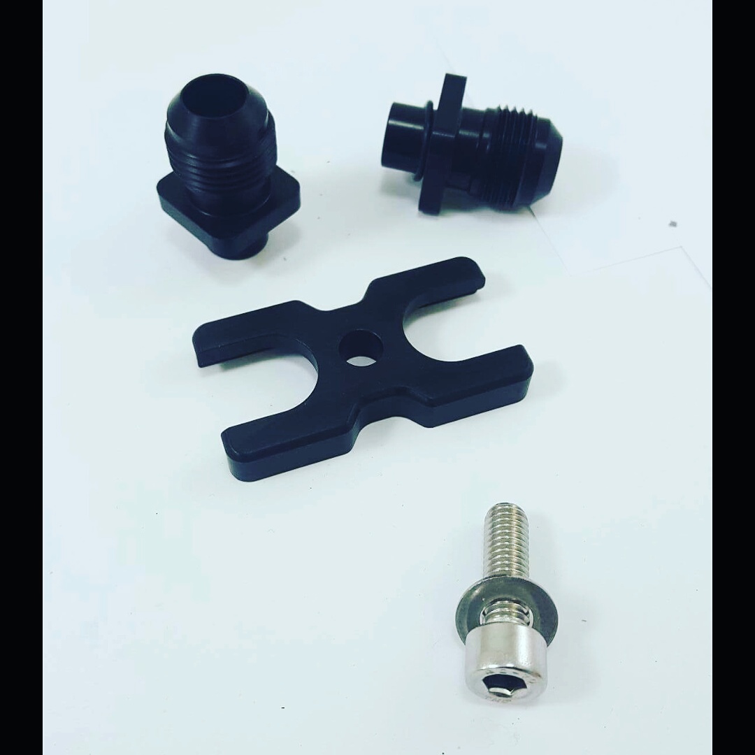 Oil Cooler AN Line Adapter (S50, S54, N54) Hack EngineeringHack