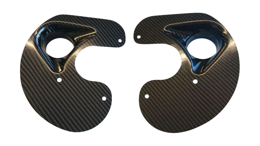 Burkhart Engineering Carbon Fibre Brake Backing Plates (E36 inc M3