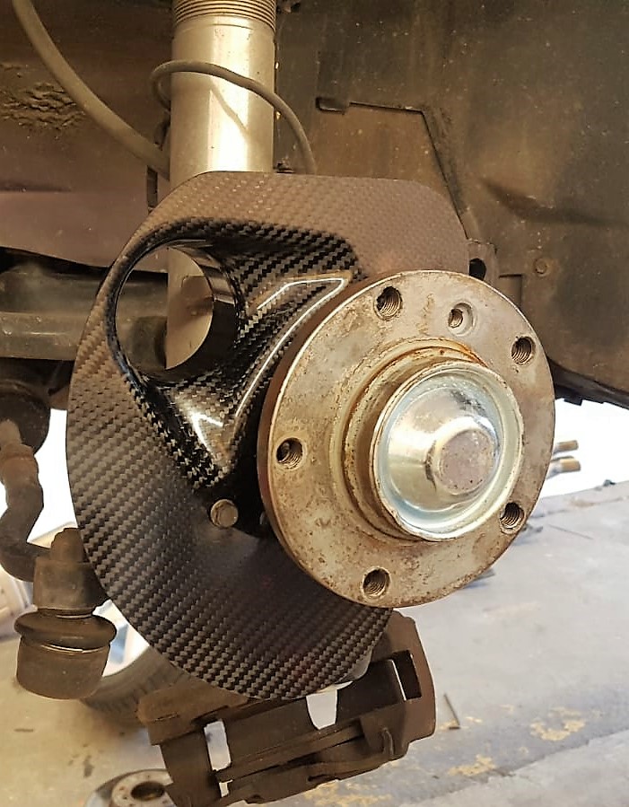 Burkhart Engineering Carbon Fibre Brake Backing Plates (E36 inc M3