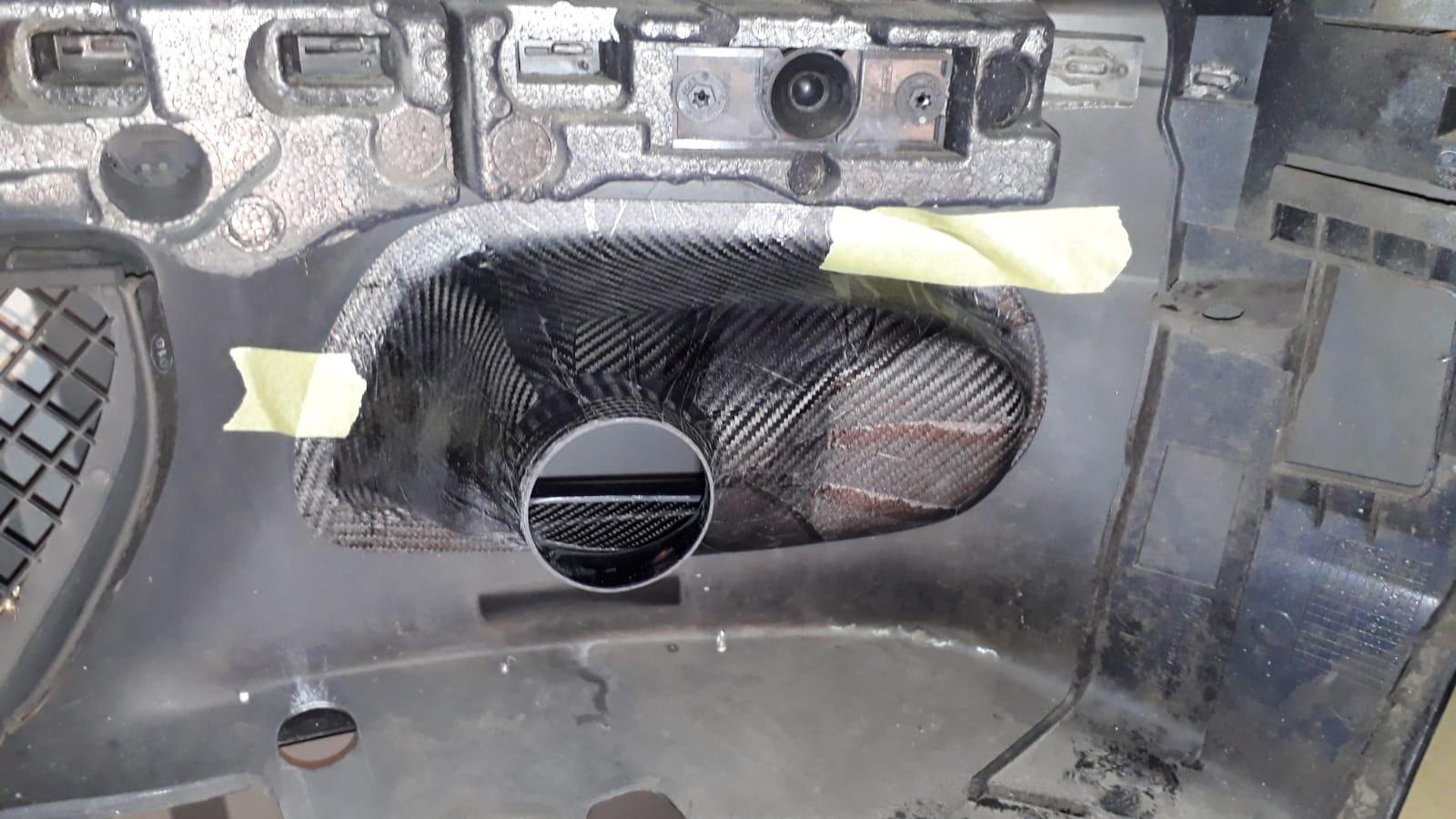 Burkhart Engineering Carbon Fibre Brake Duct Intakes (E46 M3) Hack