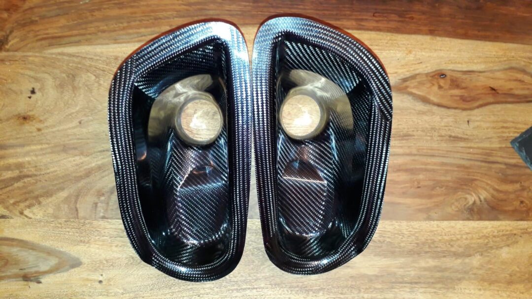 Burkhart Engineering Carbon Fibre Brake Duct Intakes (E46 M3)