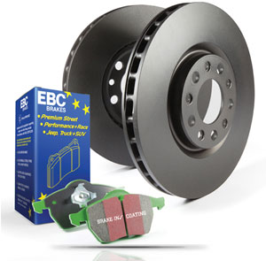 EBC GreenStuff Pad and Disc Kit (E46 330i/330d)