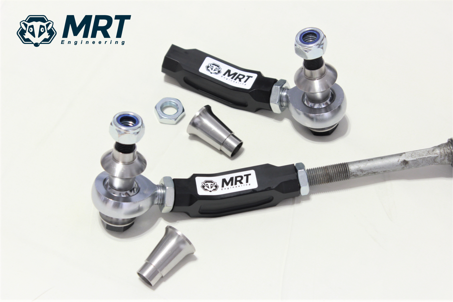 MRT Engineering Bumpsteer-Adjustable AW-7075 Tie Rod Set (E8X/E9X inc 1M/M3)