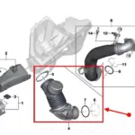 FTP Motorsport B58TU High-Flow Turbo Intake Pipe (Toyota Supra/G29 Z4/G2X 340i)