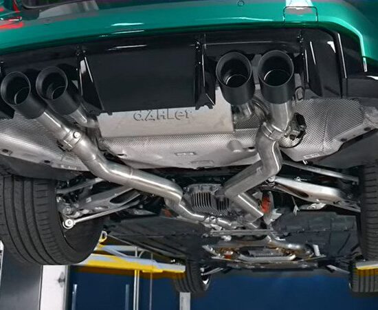 dAHLer Performance Cat Back Exhaust System G8X M3 M4 Competition Hack Engineering