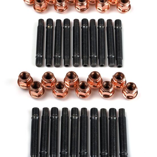 Millway Motorsport Wheel Stud Kit with Copper-Coated Nuts