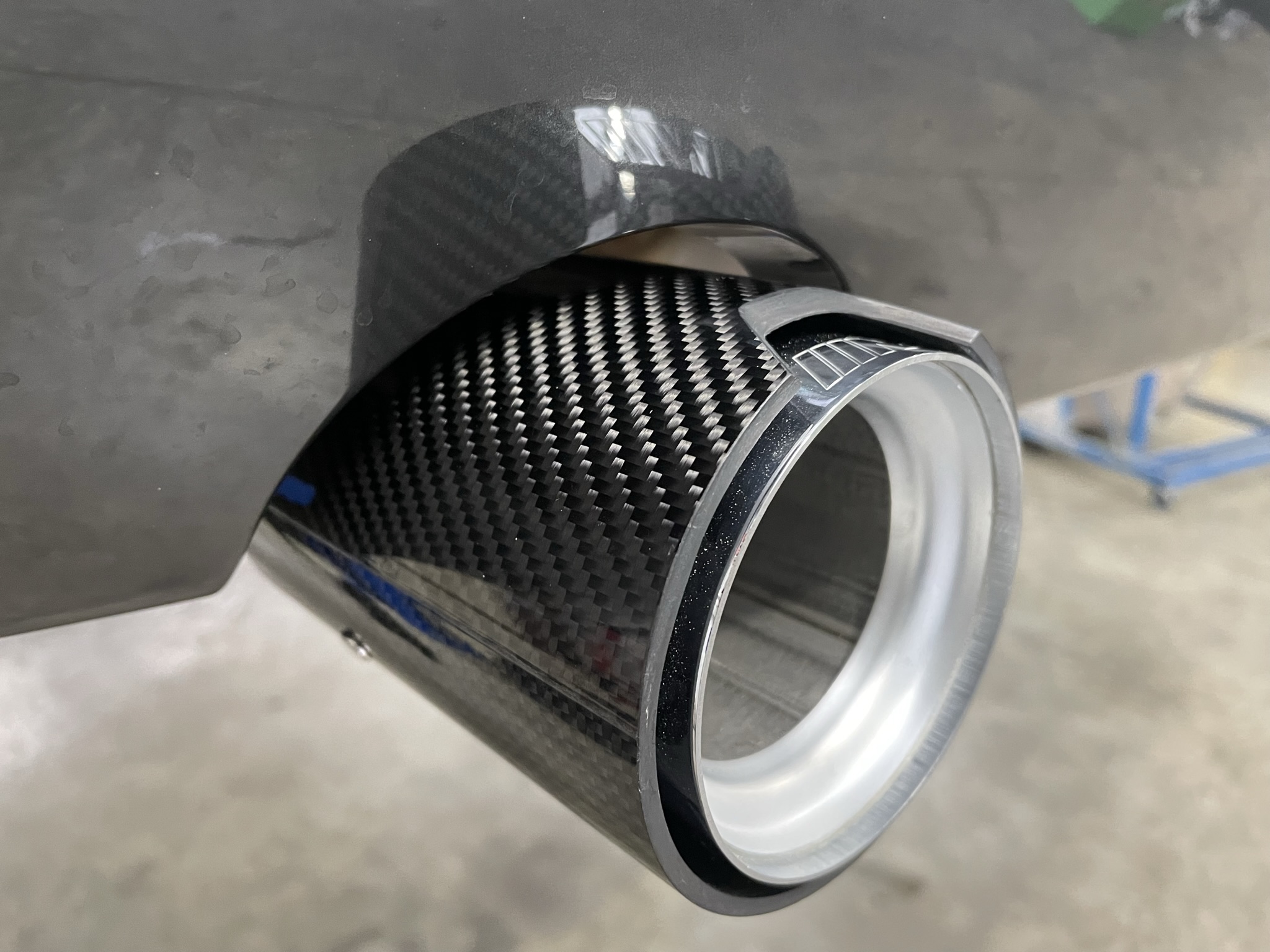 M Performance Carbon Tailpipe Trims (F2X M135i/M140i)