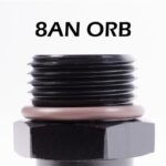 Radium Engineering 8AN ORB to 6AN Male Fitting