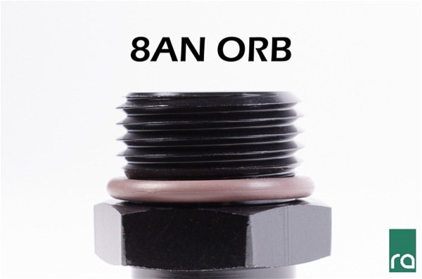 Radium Engineering 8AN ORB to 6AN Male Fitting