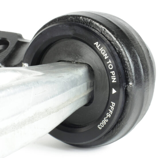 Powerflex Front Wishbone Rear Bushes - Aluminium Outer (E46 Hybrid) - Image 3