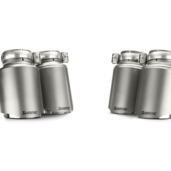 Akrapovič Titanium Exhaust Tips (F8X M3/M4, non-OPF)