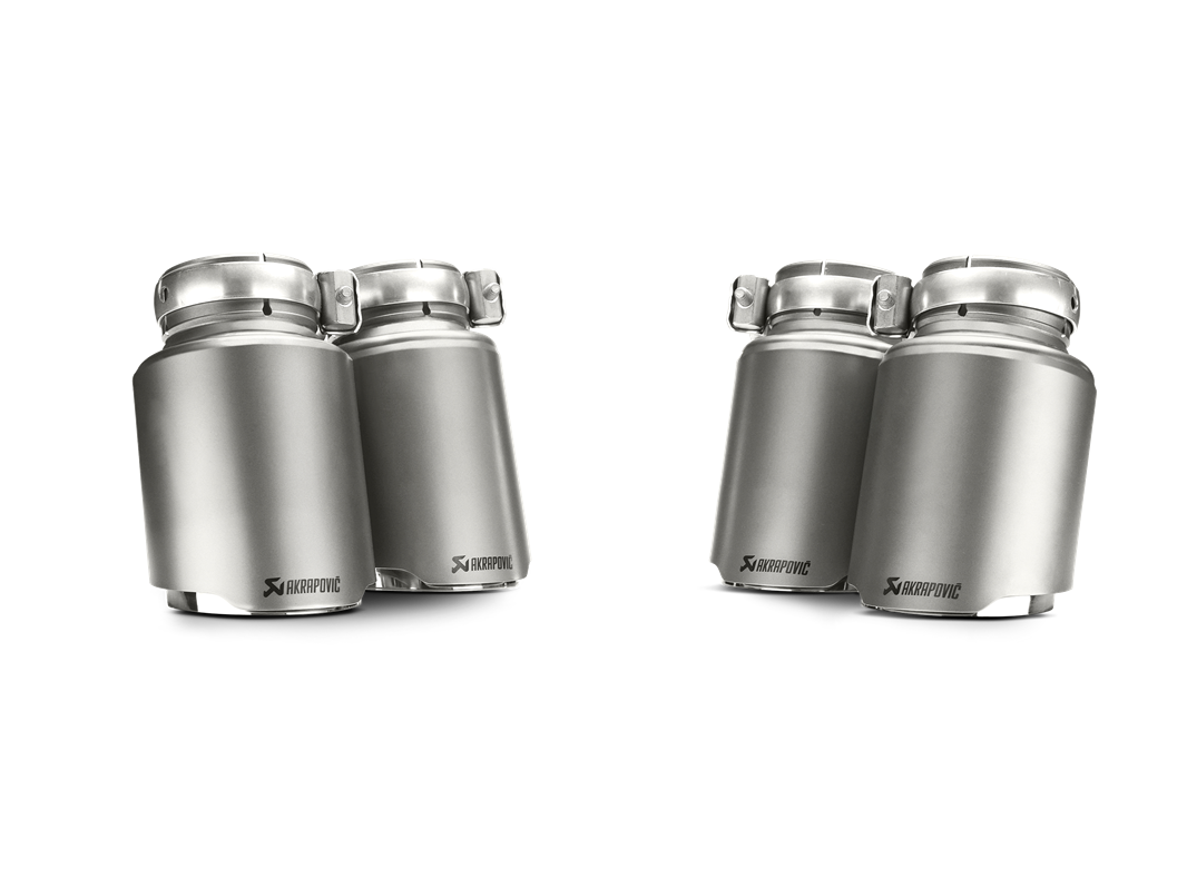 Akrapovič Titanium Exhaust Tips (F8X M3/M4, non-OPF)
