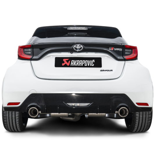 Akrapovic Titanium Slip on Line Exhaust System for Toyota GR Yaris