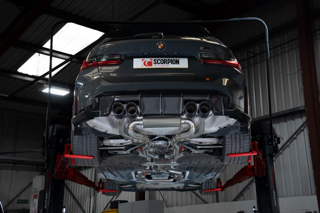 Scorpion Exhausts Half-System for G81 M3 Touring. Ascari Trims