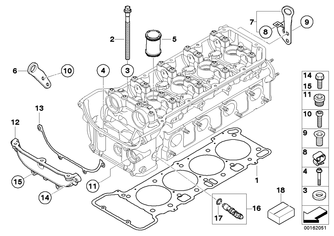 Elring Vanos Cover Gasket (S65)