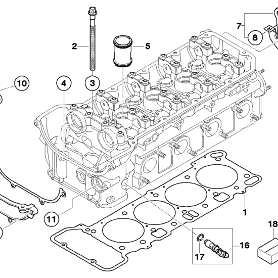 Elring Vanos Cover Gasket (S65)