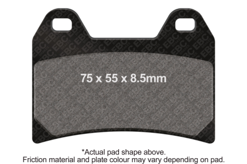 EBC FA244 Organic Motorcycle Brake Pads (various fitments)