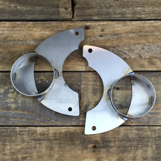 Condor Speed Shop Stainless Steel Brake Cooling Plates for E30.