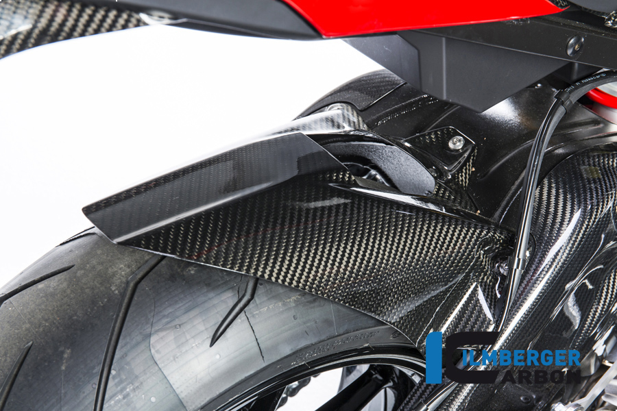 パーツ ILMBERGER Rear fender carbon S1000RR Ilmberger Carbon Rear Hugger incl. Chainguard (S1000RR Gen 1