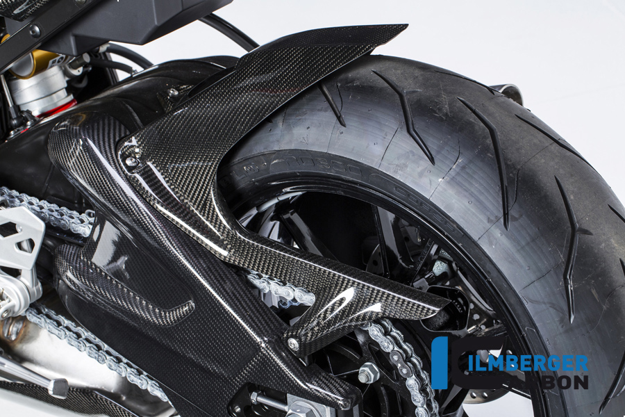パーツ ILMBERGER Rear fender carbon S1000RR Carbon Fiber Rear Hugger by Ilmberger Carbon BMW / S1000RR M