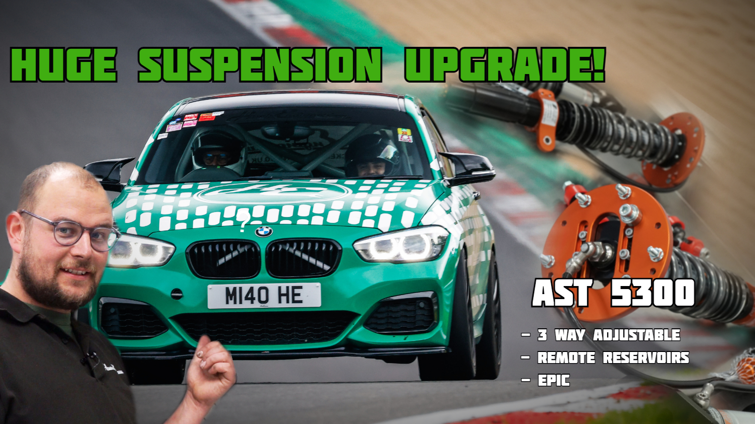 AST Suspension 5300 Series Coilovers - 1995-2000 Honda Civic 1.6 (EK1)
