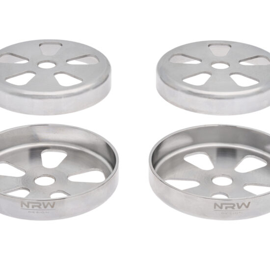 NRW Design 4130 Billet Chromoly Vanos Covers (S65) - Hack Engineering
