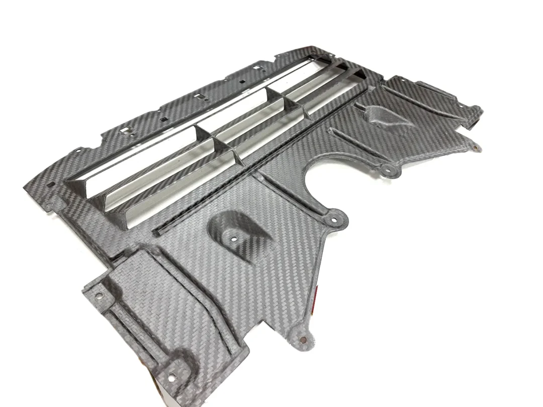 FTP Dry Carbon Skid Plate Oil Cooler Guard for G8X M3/M4.