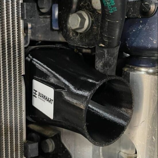 Burkhart Engineering Front Brake Cooling Kit for G87 M2, G80 M3 and G82 M4.