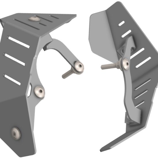 Crosspro Stainless Steel Throttle Position Sensor Guards (R1300GS)