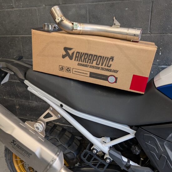 Akrapovič Optional Link Pipe (F800GS/F900GS/F900GSA 2024-)