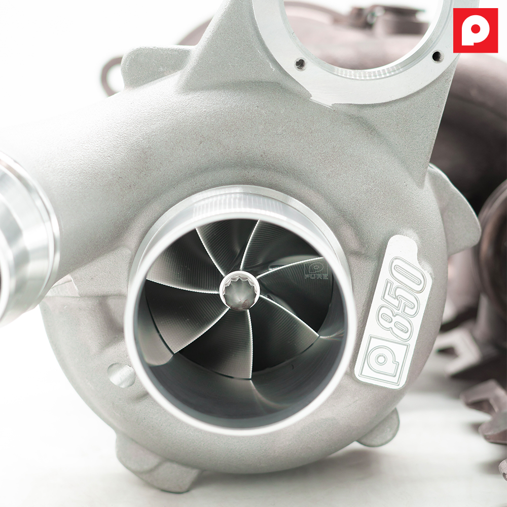 Pure Turbos B58 Pure850 Cast Turbo Upgrade (F2X M140i/M240i, F3X 340i/440i)