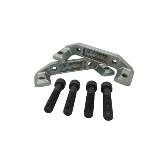 Burkhart Engineering Adapters for Porsche 986 996 Caliper, Rear Axle for E46 M3.