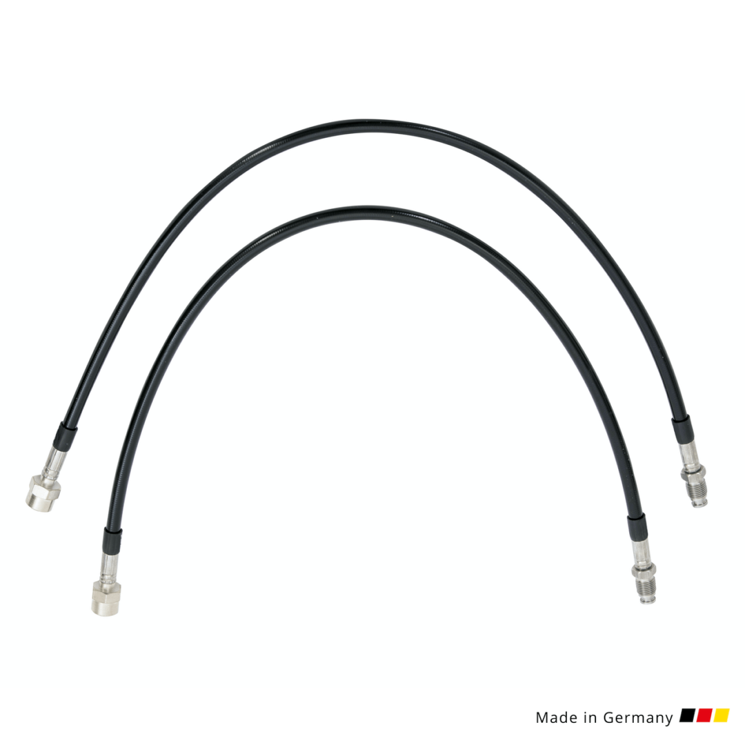 Burkhart Engineering Stainless Steel Brake Lines for BMW Performance 6-piston Front Brake Calipers for E36/E46/E8X 3 Series/Z4 incl. M.