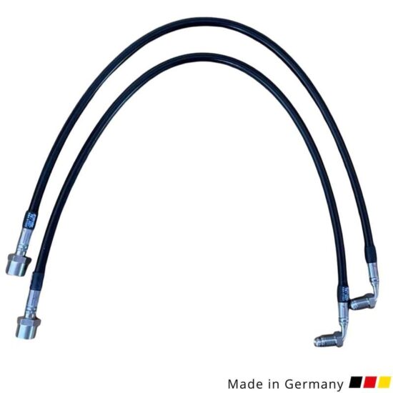 Burkhart Engineering Stainless Steel Brake Lines for Porsche Brake Caliper, Rear Axle for E46 M3/E8X Z4 M.
