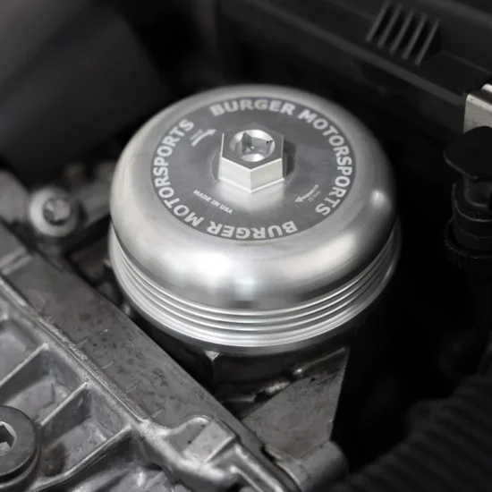 BMS Magnetic Billet BMW Oil Filter Cap for N20/N52/N54/N55/S55.