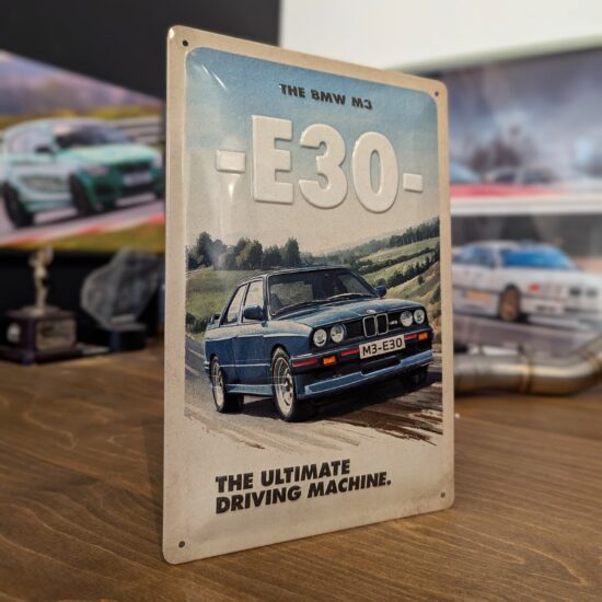BMW 'Blechschild E-30' 20x30m Metal Sign