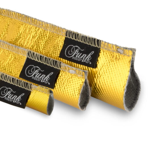 Funk Motorsport Gold Heat Sleeving (Sewn)