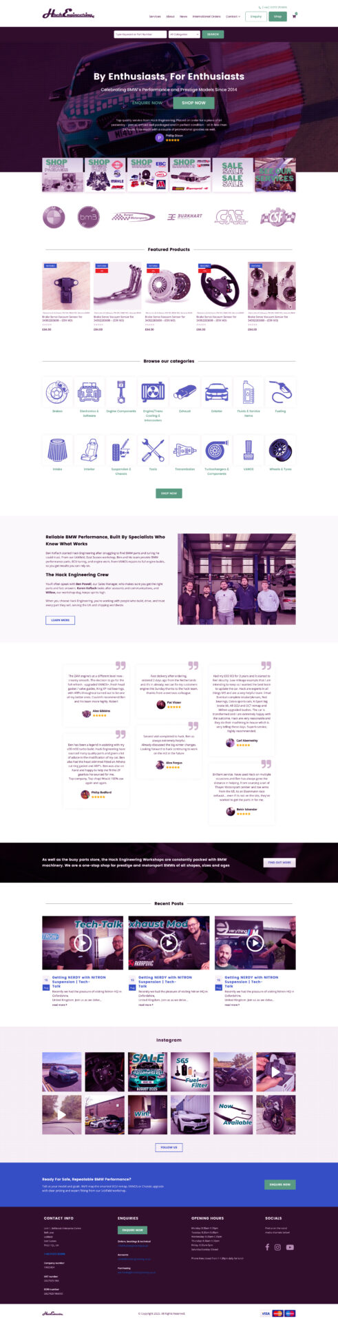 homepage - Hack Engineering