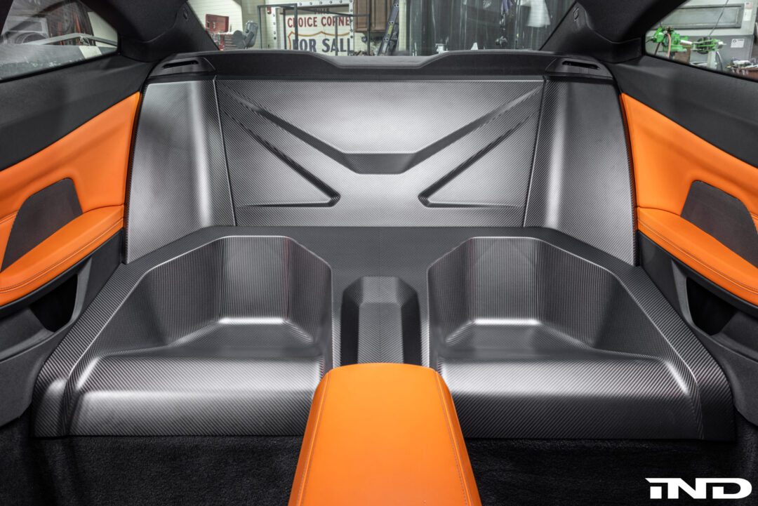 Karbonius Carbon Fibre Rear Seat Delete for G82 M4.