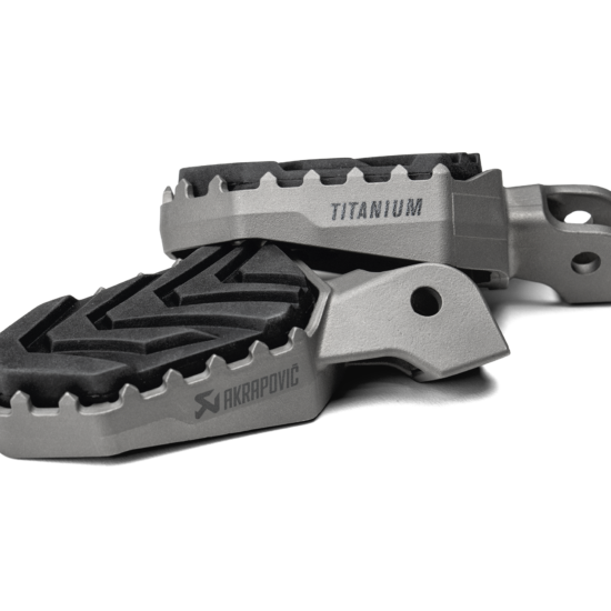 Akrapovič Titanium Adventure Footpeg Set (R1300GS/GSA)