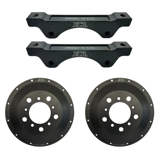 XC3 Engineering BTCC Brake Upgrade Kit Caliper Carrier + Rotor Bell for (F8X M2/M2C/M3/M4).