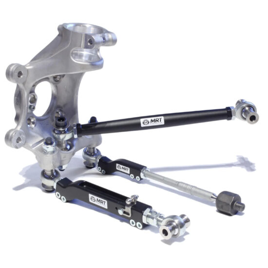 MRT Engineering Race Modular Front Suspension Components for E8X/F2X 1/2 Series, E9X/F3X/G2X 3 Series, F8X M2/M2C/M3/M4, G8X M2/M3/M4.