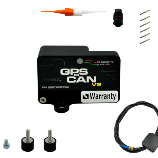 ECUMaster GPS to CAN Module, V2