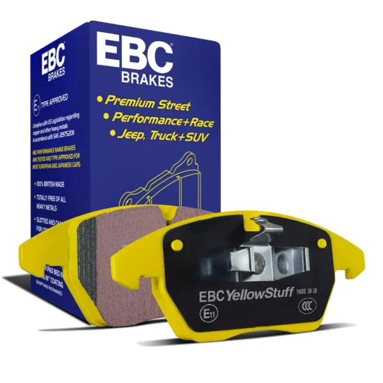 EBC Yellowstuff Brake Pads, Front for E36/E46 M3, E34 5 Series inc M5, E32 7 Series, Z3 M and Z4 M.