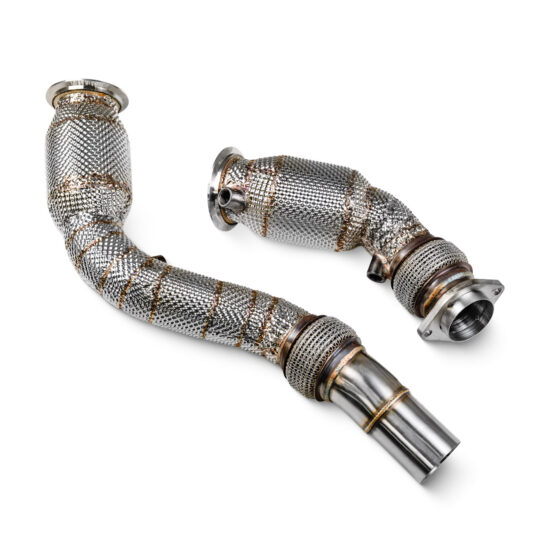 Scorpion Exhausts Sports Cat Downpipes for the F8X M2C, M3 and M4 with the S55 engine.